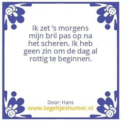 Tegeltje: Scheren