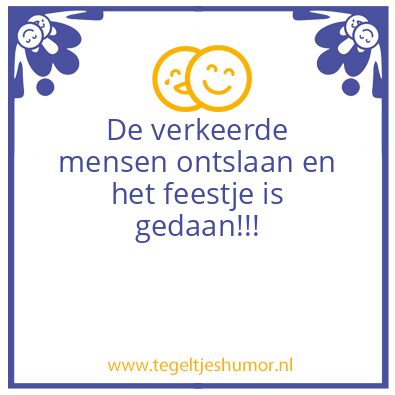 Tegeltje: .