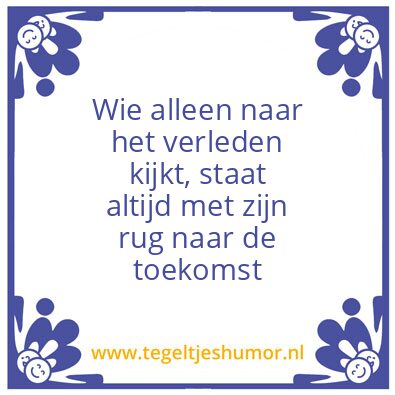 Tegeltje: afscheid