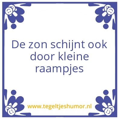 Tegeltje: ids
