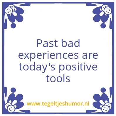 Tegeltje: Experience