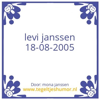 Tegeltje: mona
