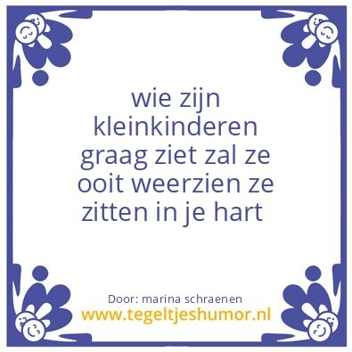Tegeltje: mina