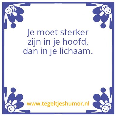 Tegeltje: Quote