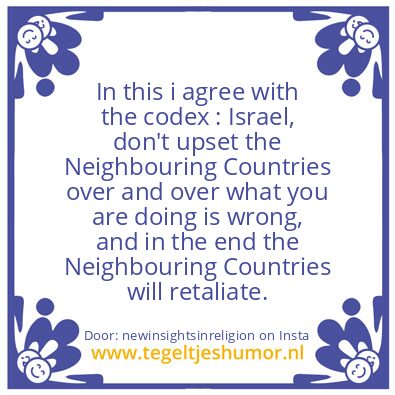 Tegeltje: Let’s clarify :