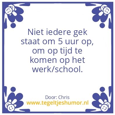 Tegeltje: Tijd