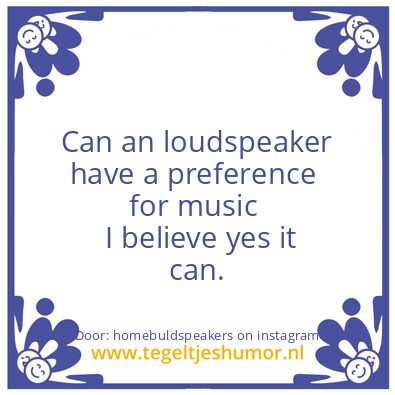 Tegeltje: Preferences