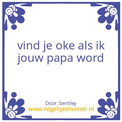 Tegeltje: hp