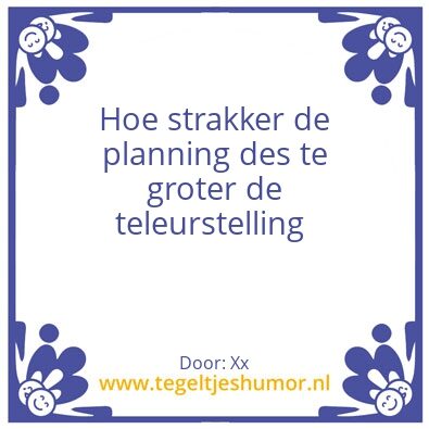 Tegeltje: Xx