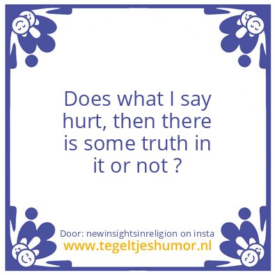 Tegeltje: Correct it !