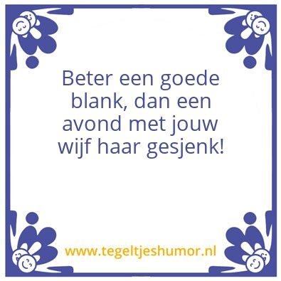 Tegeltje: Kuthobby