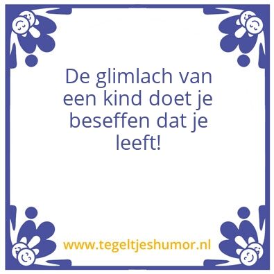 Tegeltje: LEEF