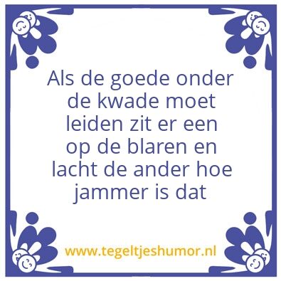 Tegeltje: Combi