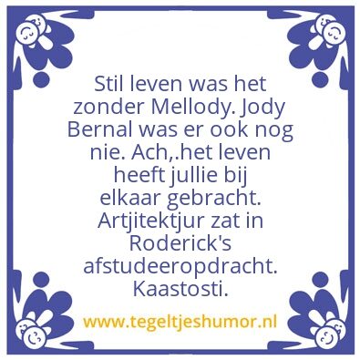 Tegeltje: Proza