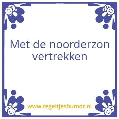 Tegeltje: Zon