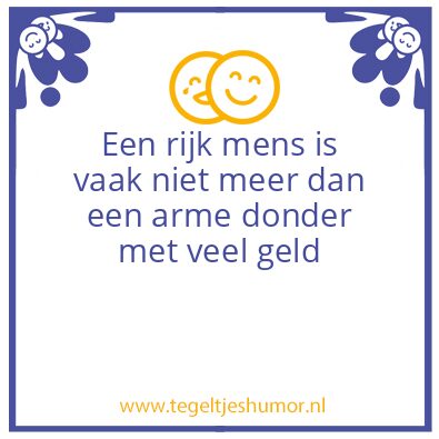 Tegeltje: Rijk