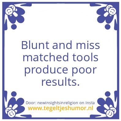 Tegeltje: ToolBox ?