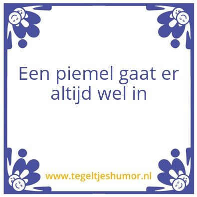 Tegeltje: Inge Hendriks
