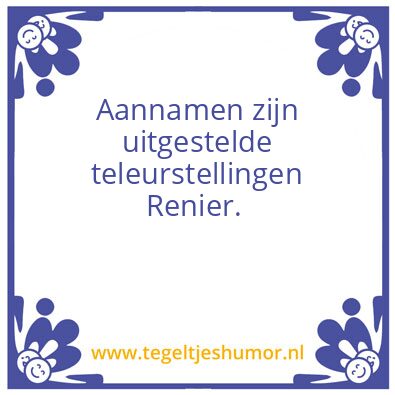 Tegeltje: Vincent